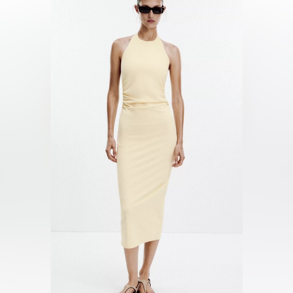 Yellow Maxi Dress from Zara
